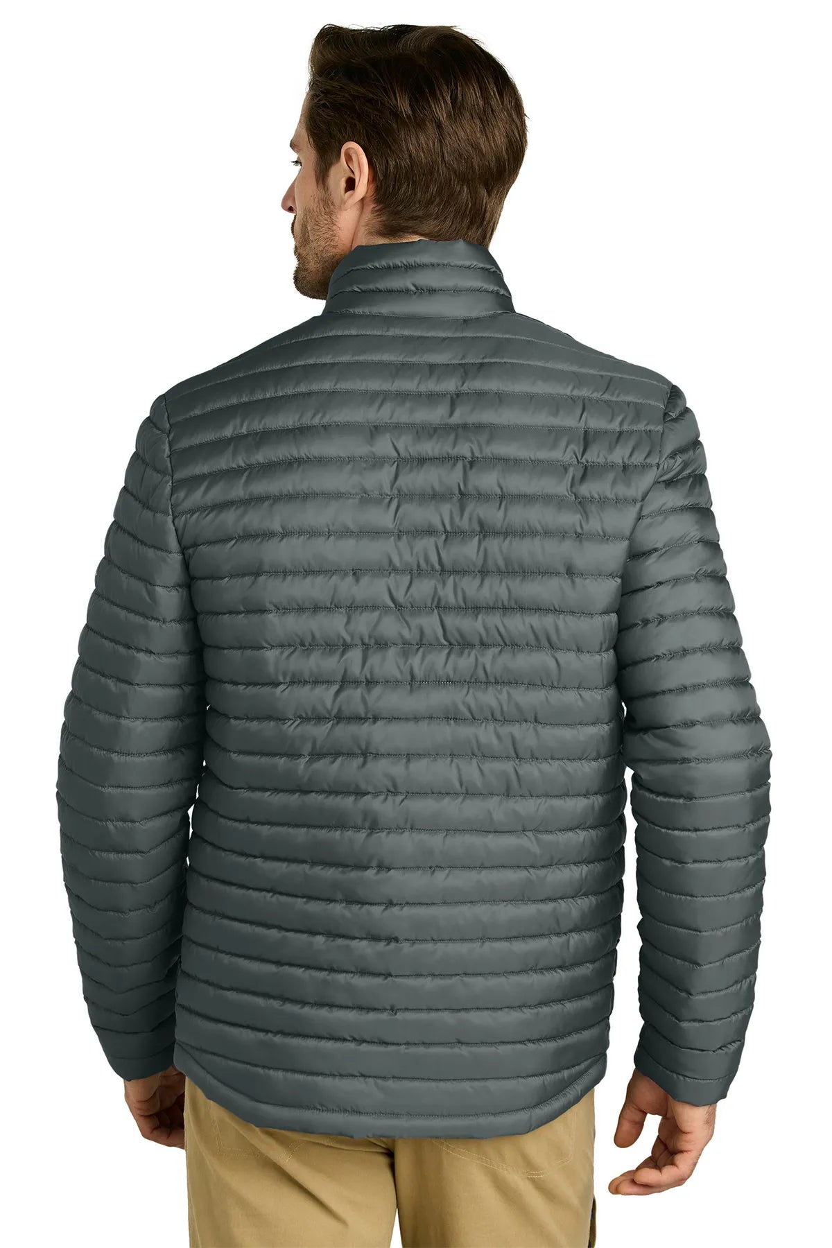 Eddie Bauer ®  Packable Quilted Full-Zip EB514 Metal Grey_2