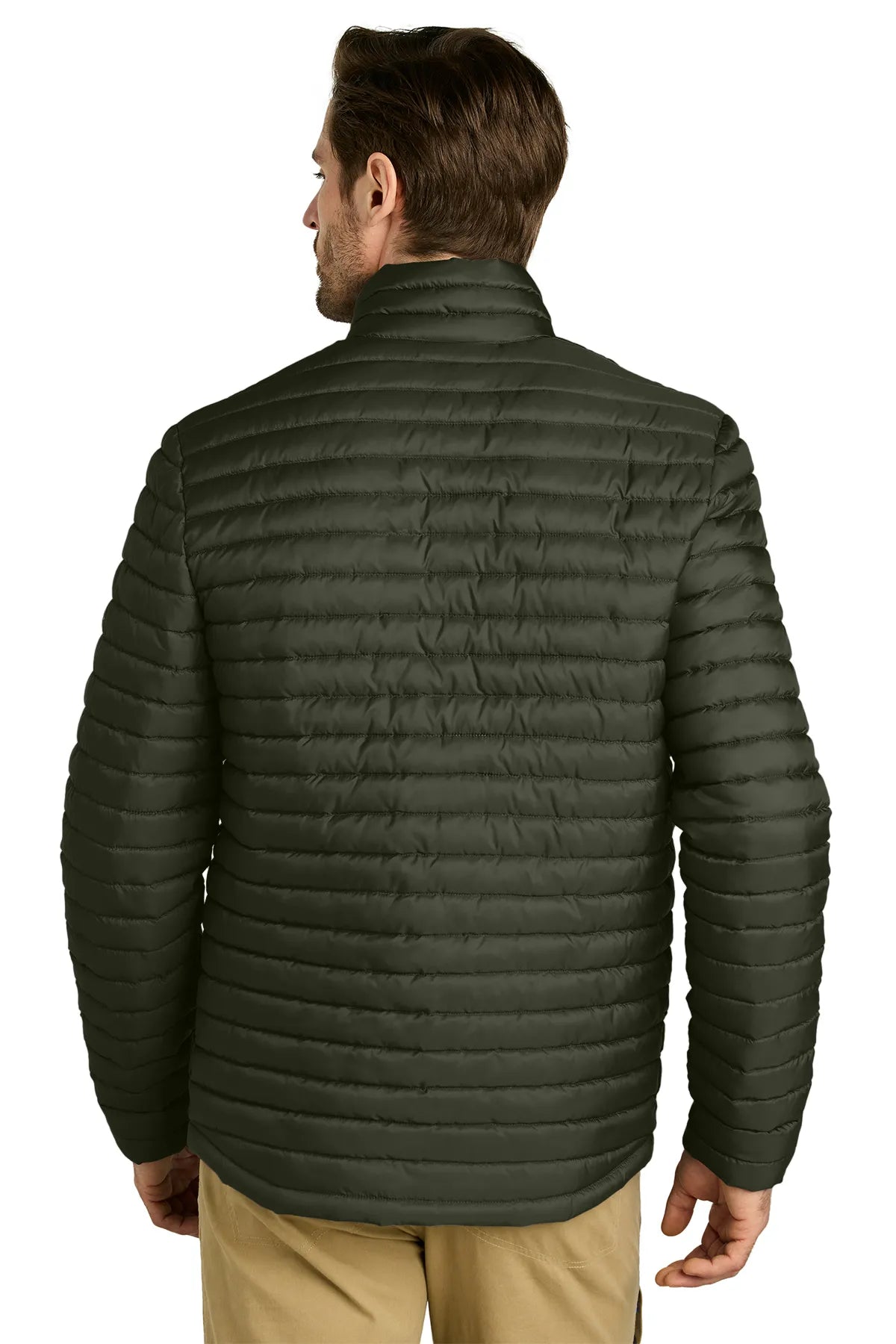 Eddie Bauer ®  Packable Quilted Full-Zip EB514 Olive Green_2