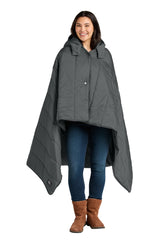 Eddie Bauer ®  Puffy Camp Poncho EB755  Metal Grey