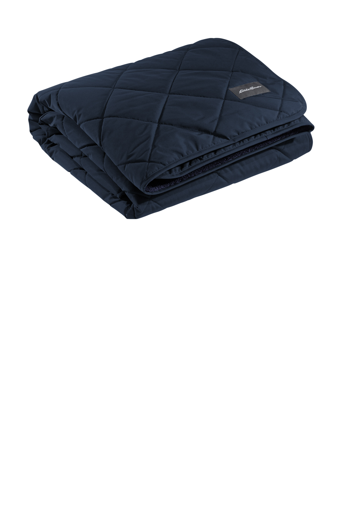 Eddie Bauer® Quilted Insulated Fleece Blanket EB751 River Blue Navy_2