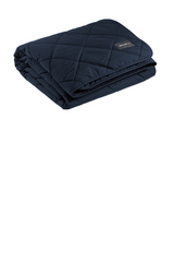 Eddie Bauer® Quilted Insulated Fleece Blanket EB751 River Blue Navy_2