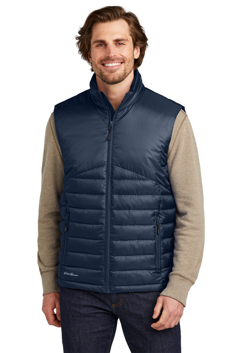 Eddie Bauer® Quilted Vest EB512 River Blue Navy_1