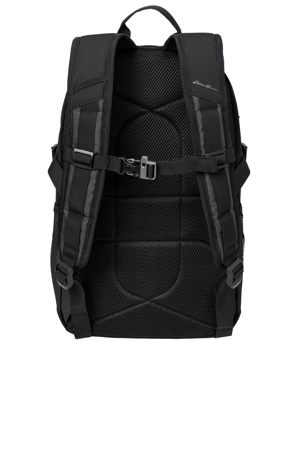 Eddie Bauer® Ripstop Backpack. EB910 Black Grey Steel_2