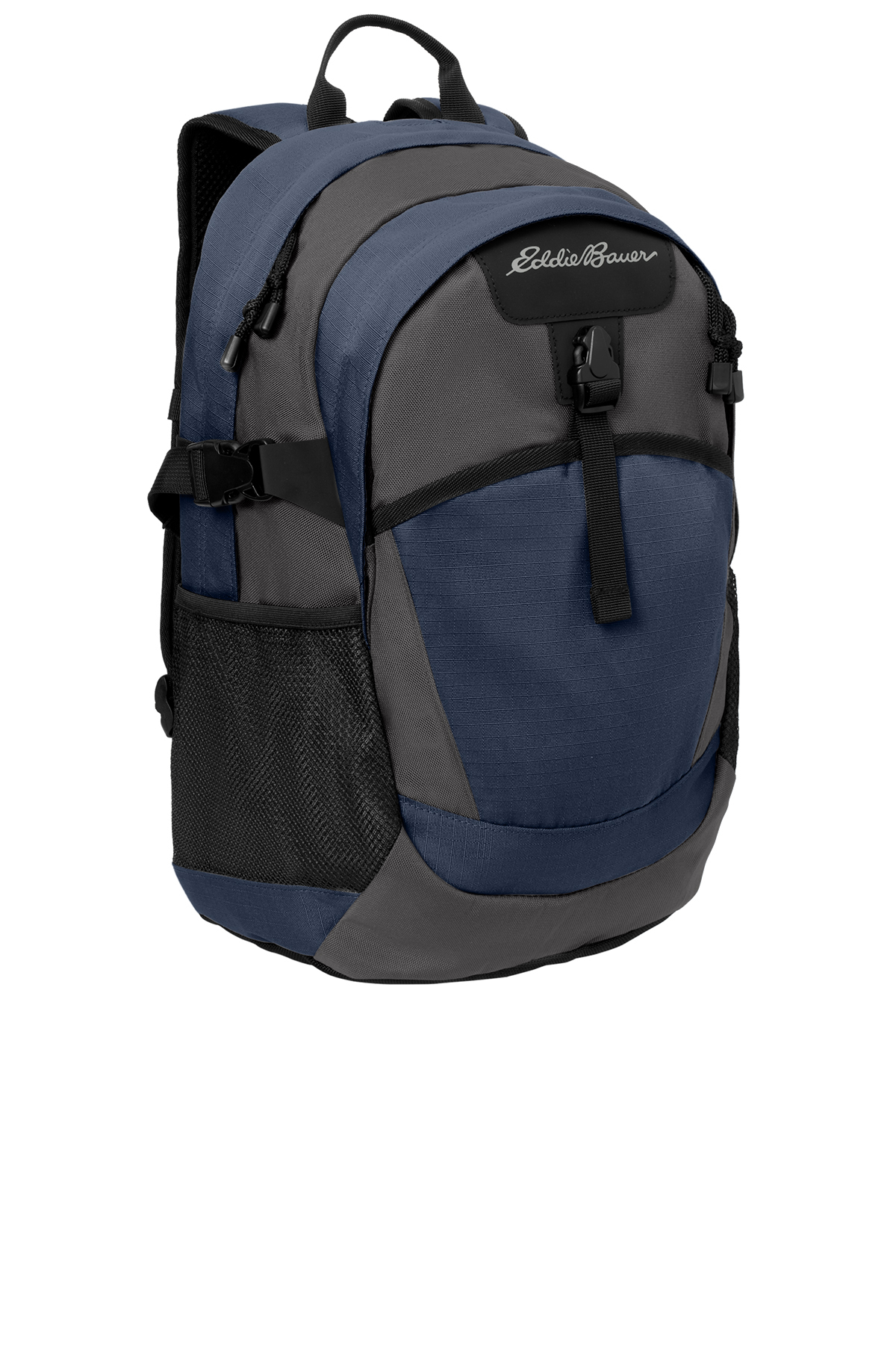 Eddie Bauer® Ripstop Backpack. EB910 Coast Blue Grey Steel_3