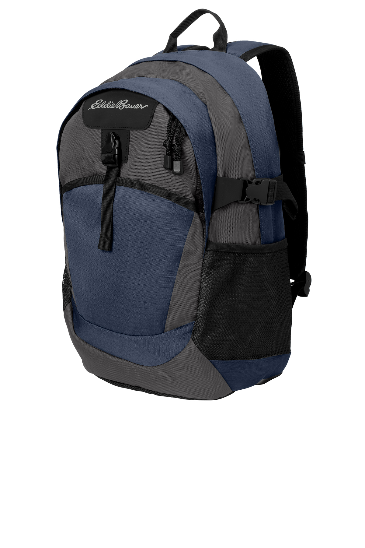 Eddie Bauer® Ripstop Backpack. EB910 Coast Blue Grey Steel_4