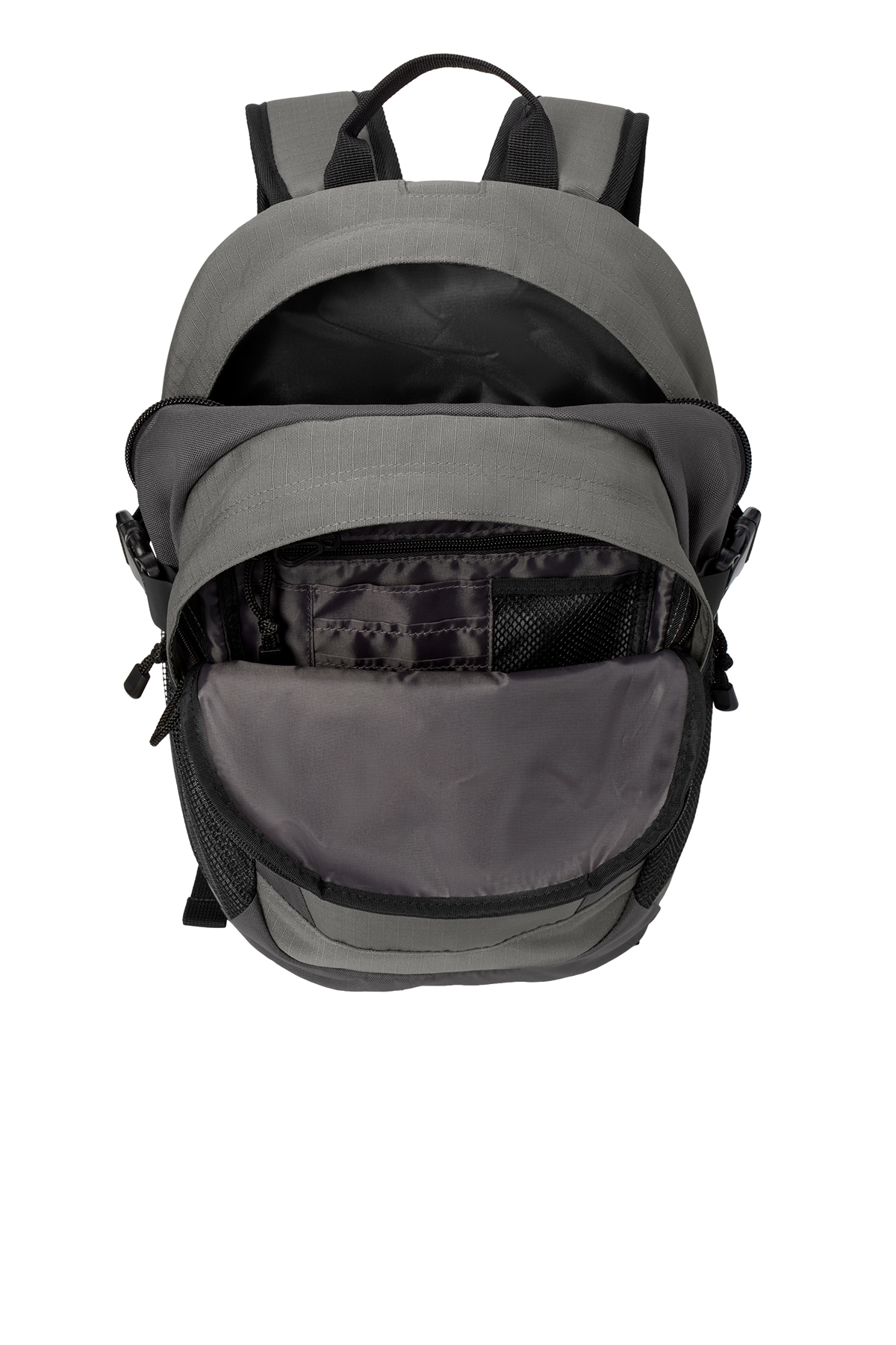 Eddie Bauer® Ripstop Backpack. EB910 Pewter Grey Steel_3