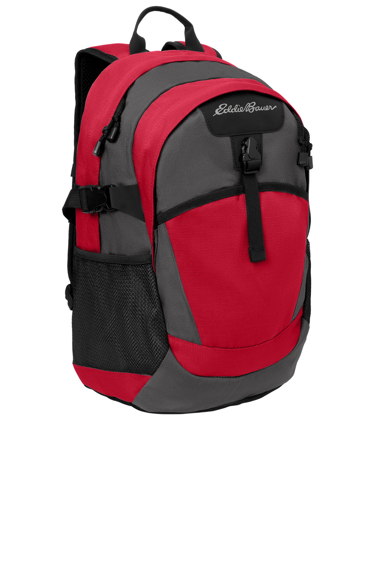 Eddie Bauer® Ripstop Backpack. EB910 Radish Grey Steel_3