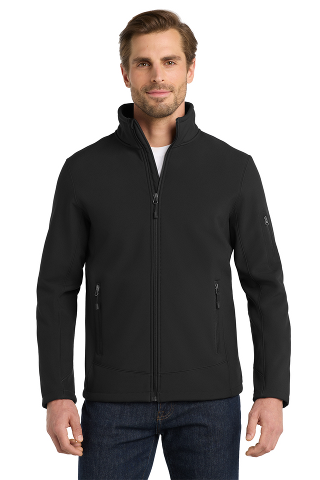Eddie Bauer® Rugged Ripstop Soft Shell Jacket. EB534 Black_1