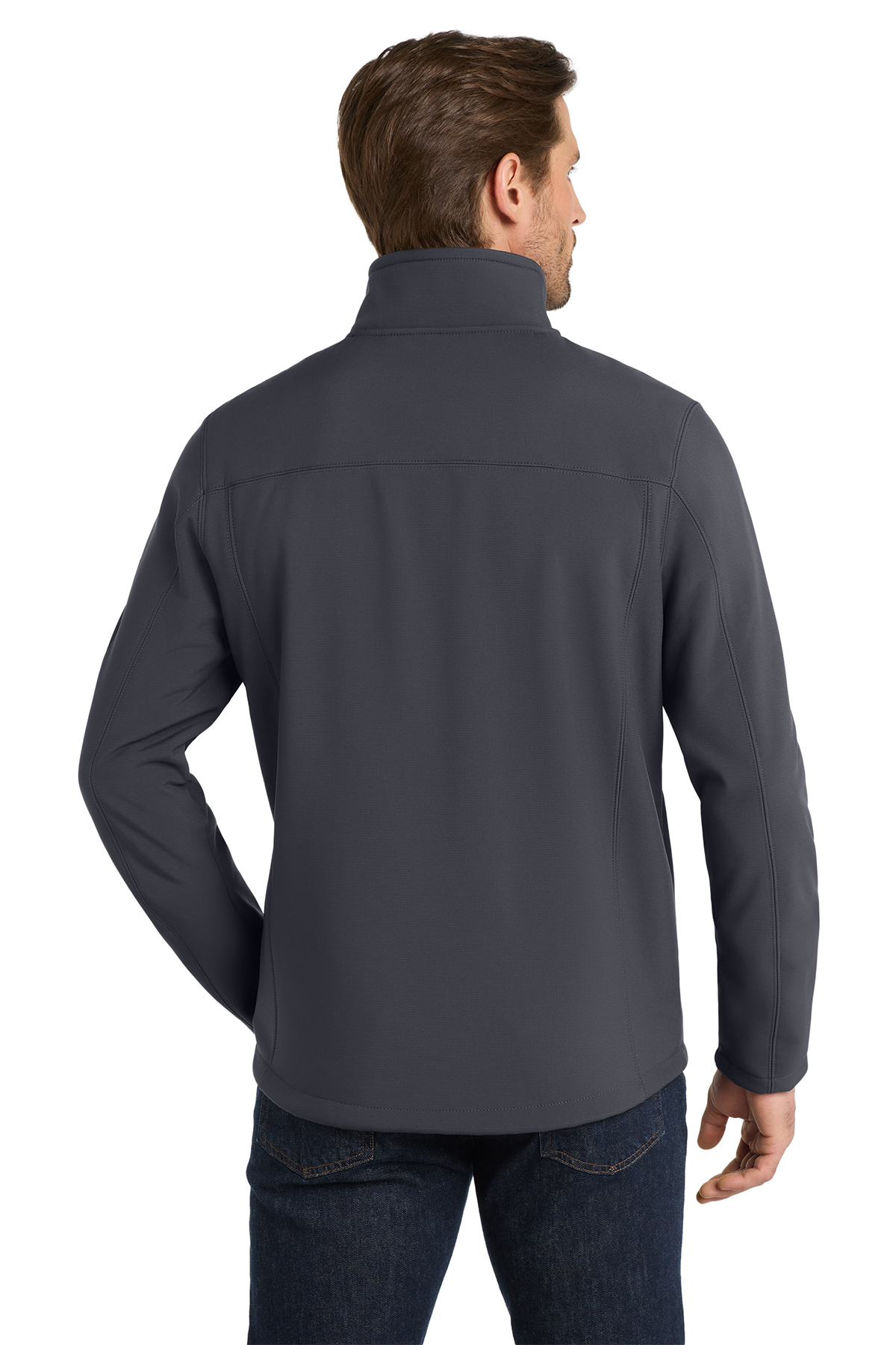 Eddie Bauer® Rugged Ripstop Soft Shell Jacket. EB534 Grey Steel_2