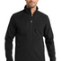 Eddie Bauer® Shaded Crosshatch Soft Shell Jacket. EB532 Black 1