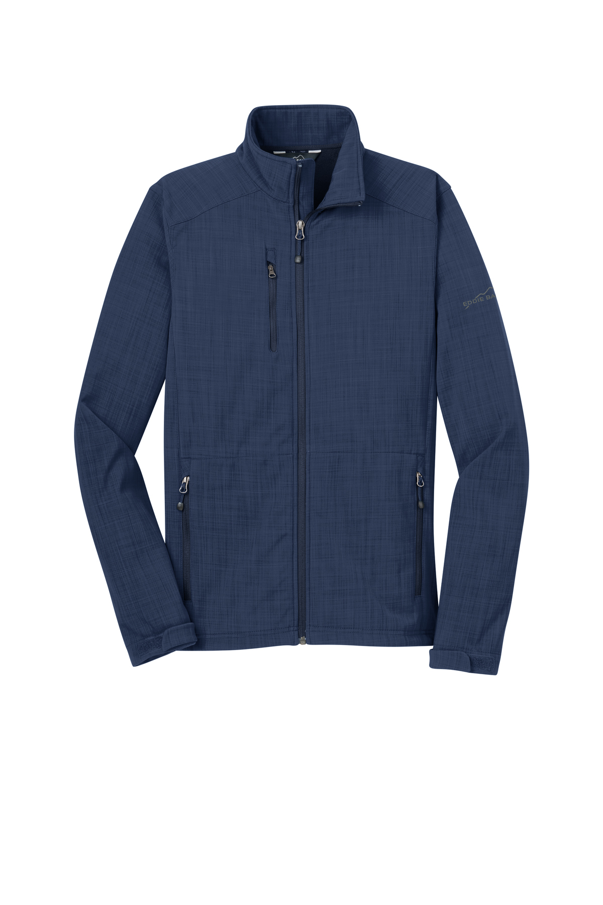 Eddie Bauer® Shaded Crosshatch Soft Shell Jacket. EB532 Blue-4
