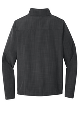 Eddie Bauer® Shaded Crosshatch Soft Shell Jacket. EB532 Grey-5
