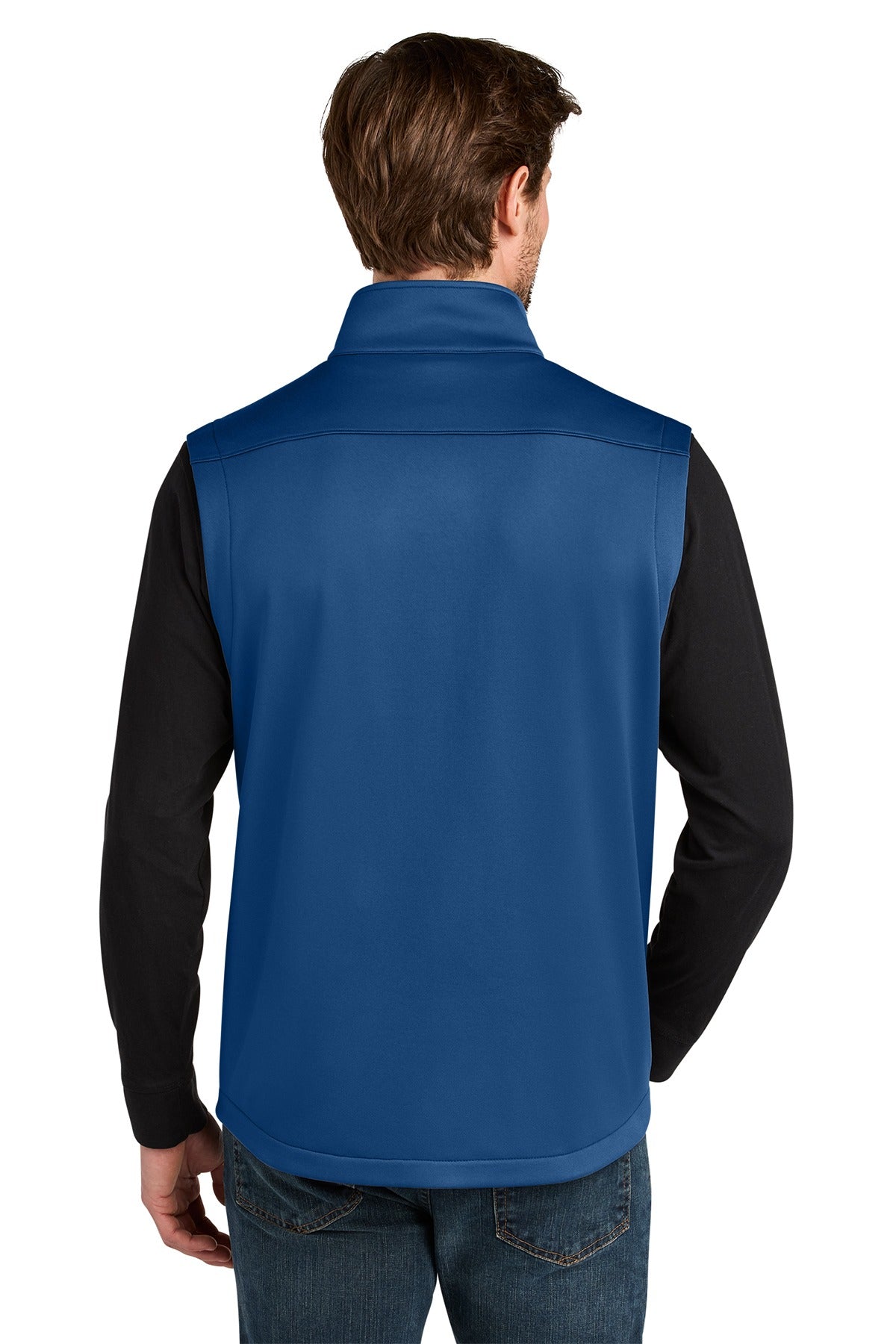 Eddie Bauer ®  Smooth Mid Layer Fleece Vest EB2560 Cobalt Blue_1