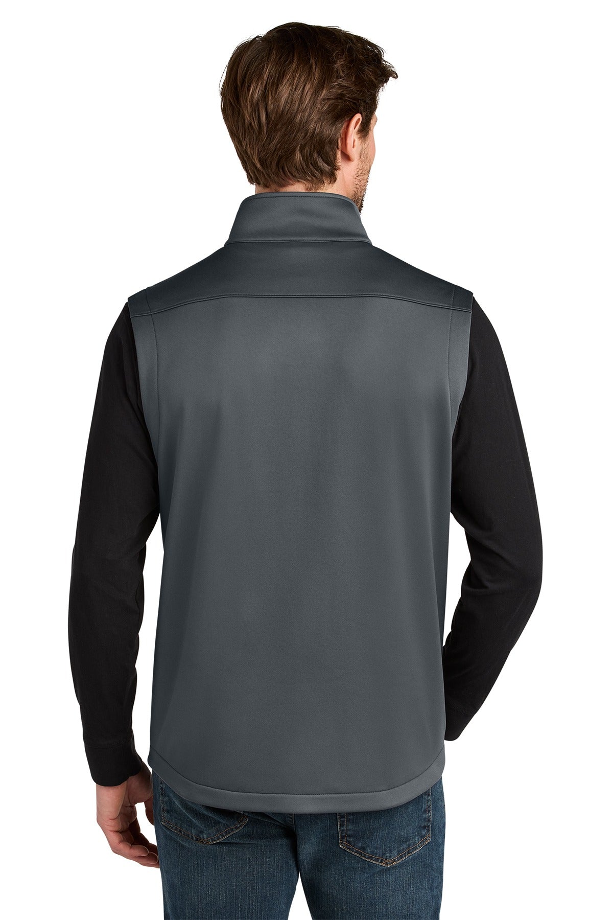 Eddie Bauer ®  Smooth Mid Layer Fleece Vest EB2560 Iron Gate_1