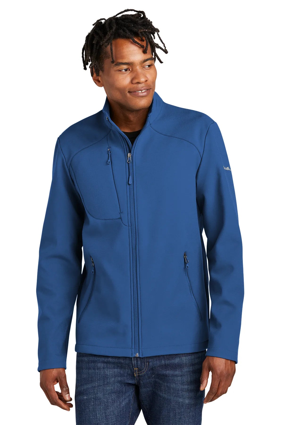 Eddie Bauer® Stretch Soft Shell Jacket EB544 Cobalt Blue_3