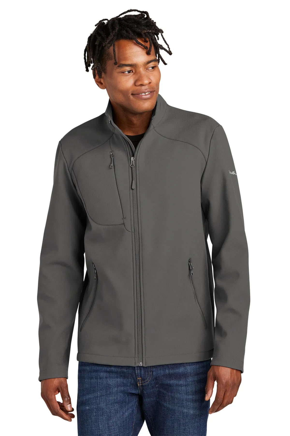 Eddie Bauer® Stretch Soft Shell Jacket EB544 Iron Gate_1