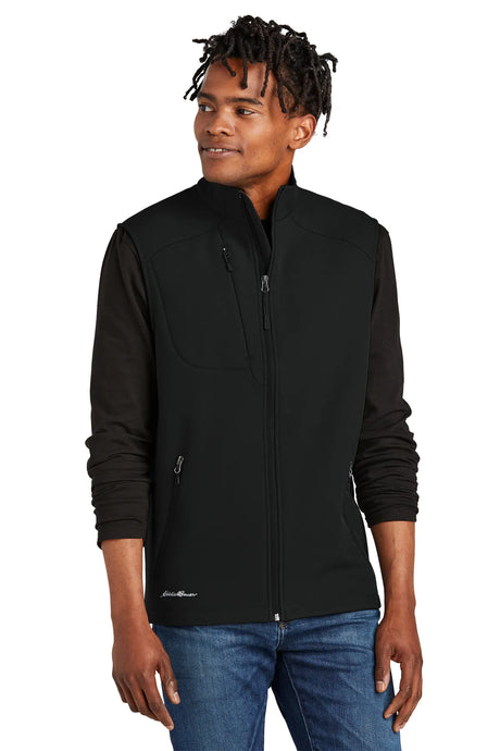 Eddie Bauer® Stretch Soft Shell Vest EB546 Deep Black_1