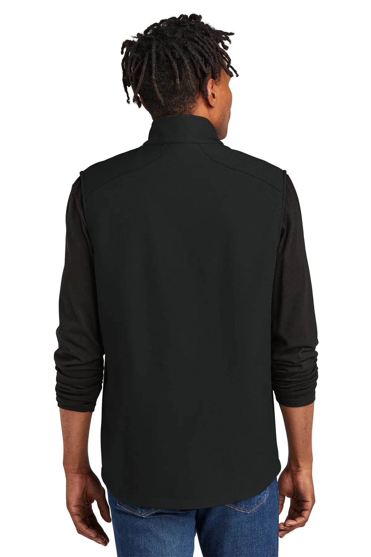 Eddie Bauer® Stretch Soft Shell Vest EB546 Deep Black_2