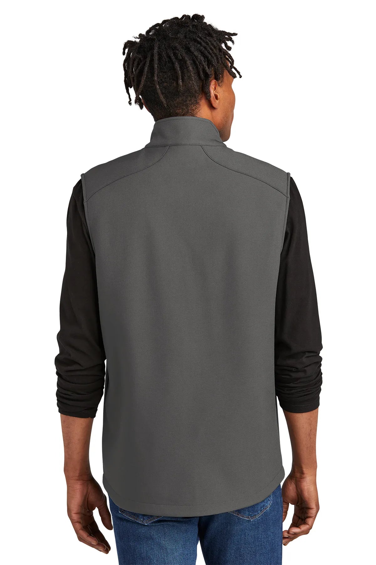 Eddie Bauer® Stretch Soft Shell Vest EB546 Iron Gate_2