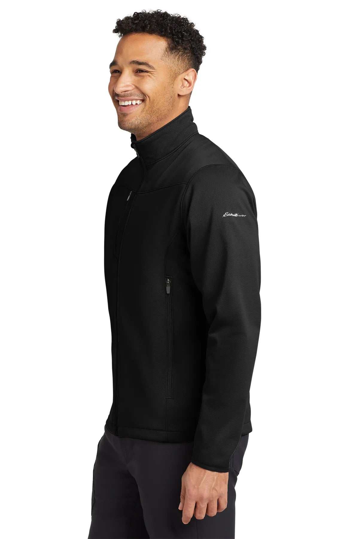Eddie Bauer® Weather-Resist Soft Shell Jacket. EB538 Black_3