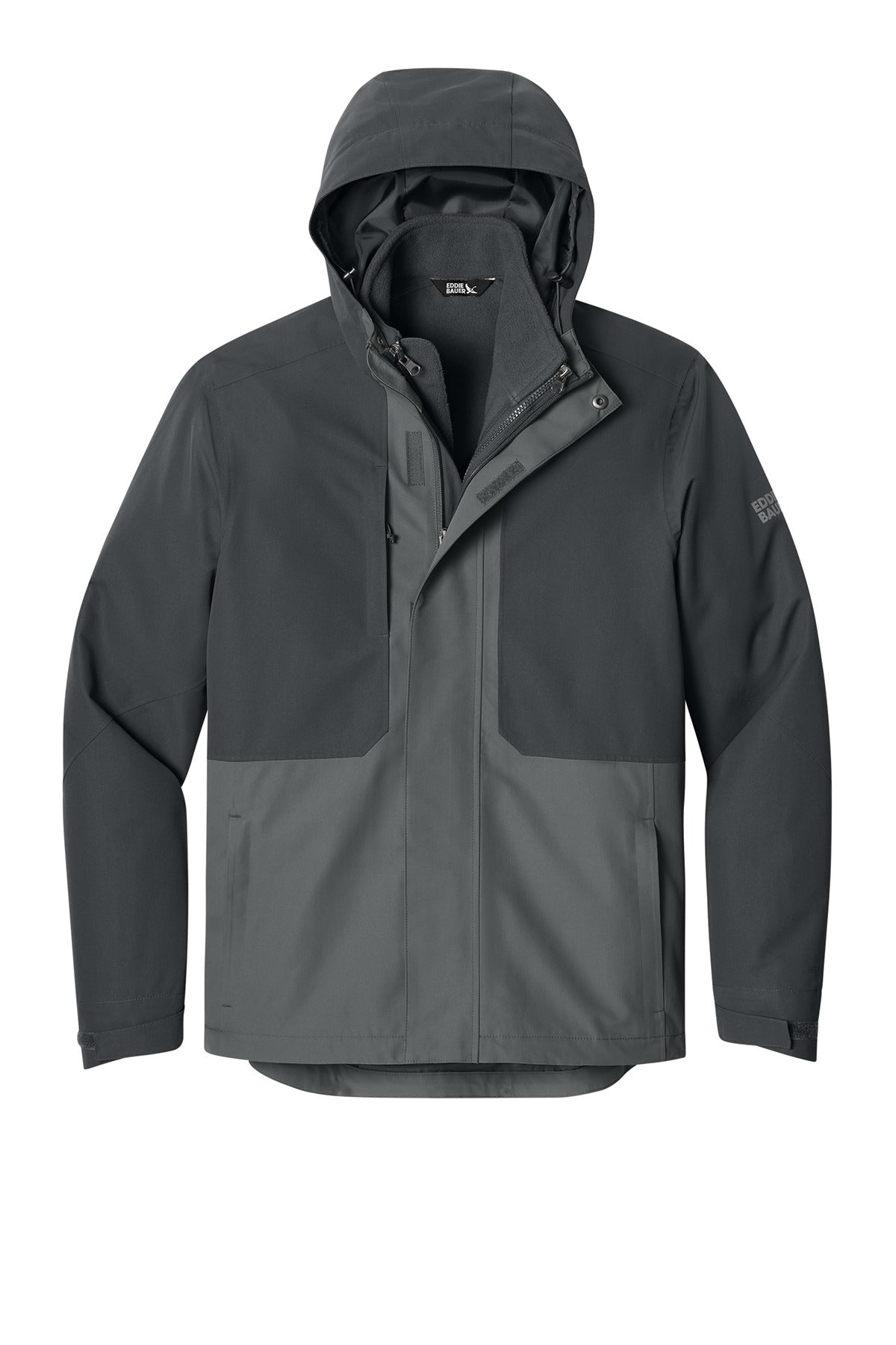 Eddie Bauer ®  WeatherEdge ®  Ridge 3-in-1 Jacket EB658 Grey Steel/ Metal Grey_5