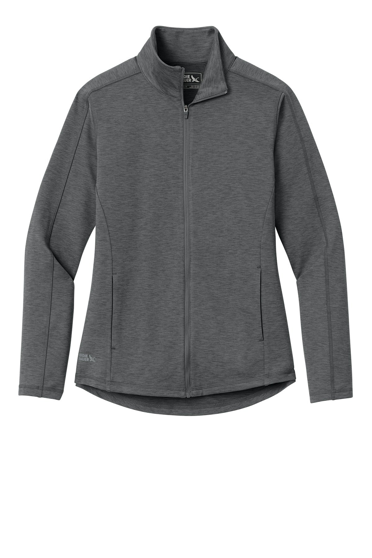 Eddie Bauer ®  Women's Adventurer Full-Zip EB121 Metal Grey Heather_3