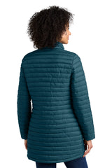 Eddie Bauer ®  Women's Packable Quilted Full-Zip EB515 Adriatic Blue_2