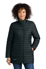 Eddie Bauer ®  Women's Packable Quilted Full-Zip EB515 Black_1