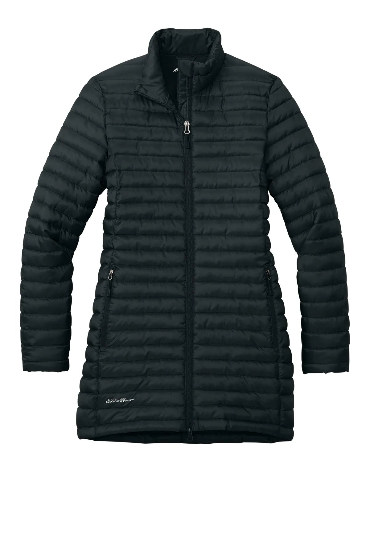 Eddie Bauer ®  Women's Packable Quilted Full-Zip EB515 Black_5