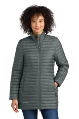 Eddie Bauer ®  Women's Packable Quilted Full-Zip EB515 Metal Grey_1