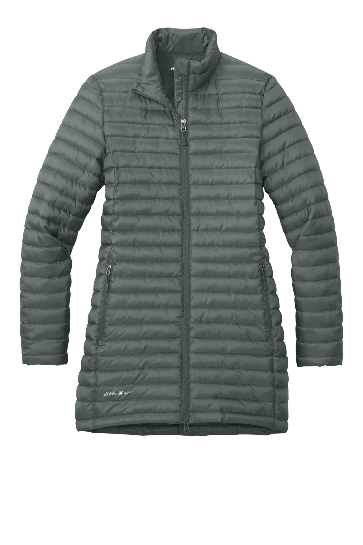 Eddie Bauer ®  Women's Packable Quilted Full-Zip EB515 Metal Grey_5
