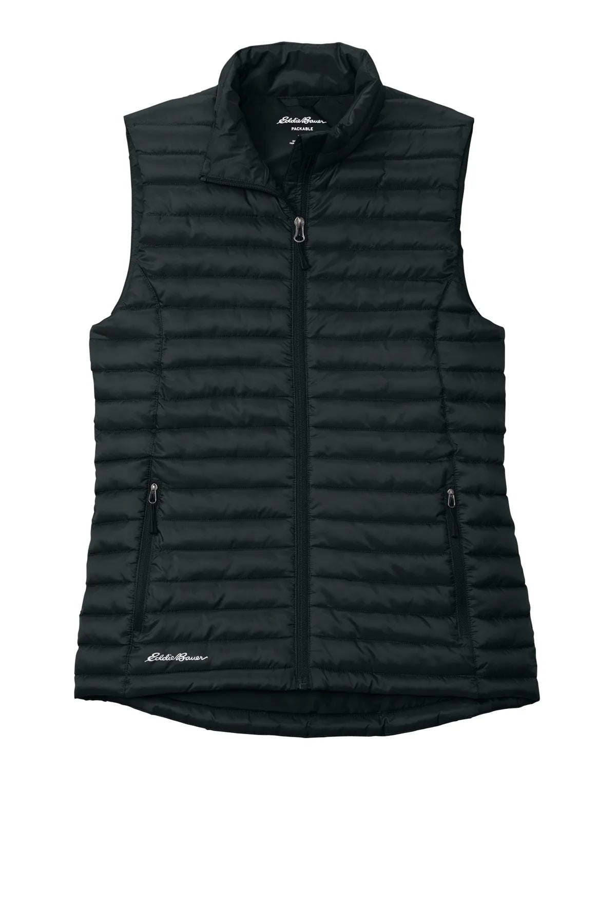 Eddie Bauer ®  Women's Packable Quilted Vest EB517 Black_5