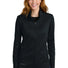 Eddie Bauer ®  Women's Smooth Mid Layer Fleece Full-Zip EB2470 Black_1