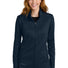 Eddie Bauer ®  Women's Smooth Mid Layer Fleece Full-Zip EB2470 River Blue Navy_1