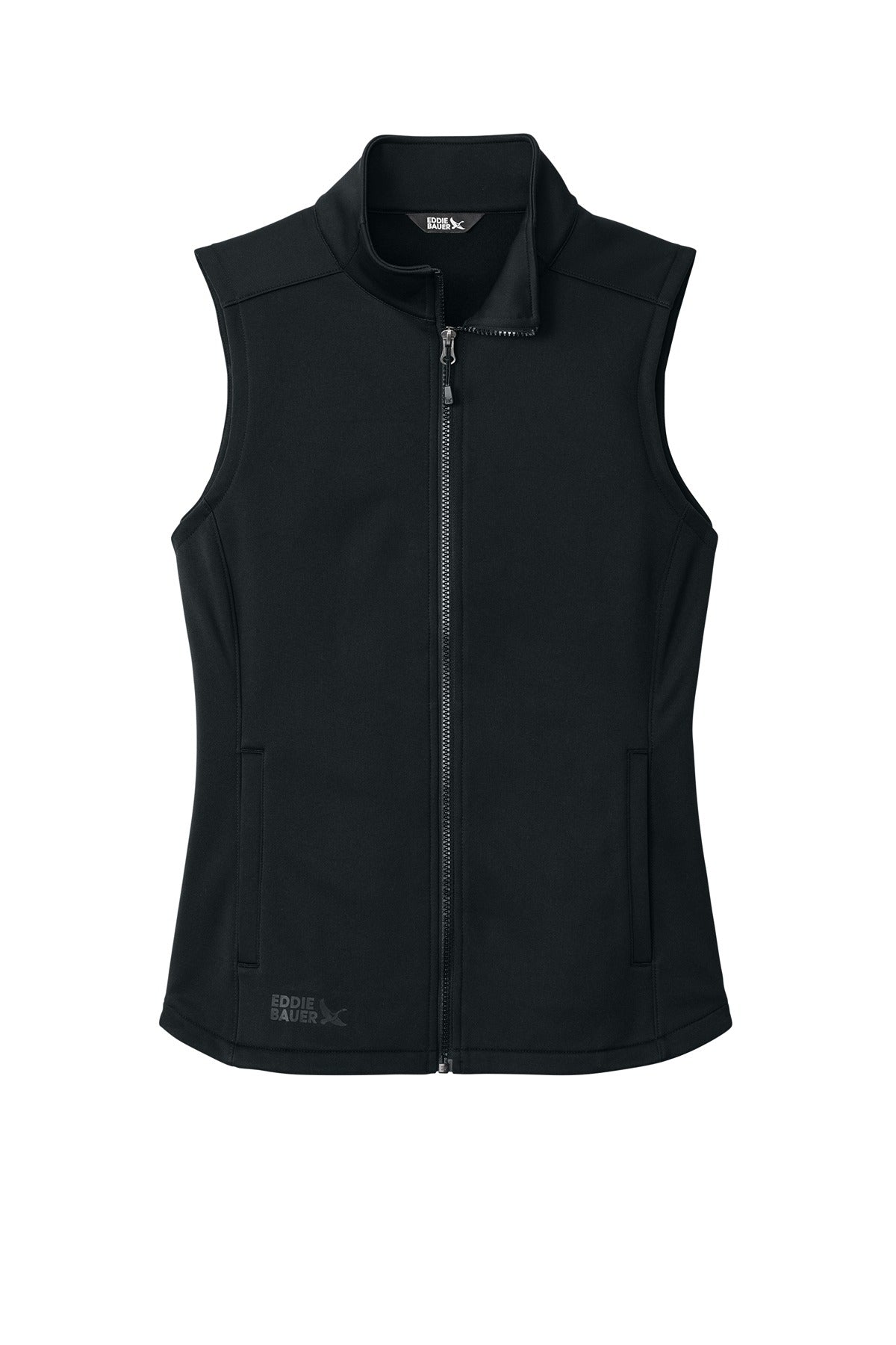 Eddie Bauer ®  Women's Smooth Mid Layer Fleece Vest EB2570 Black