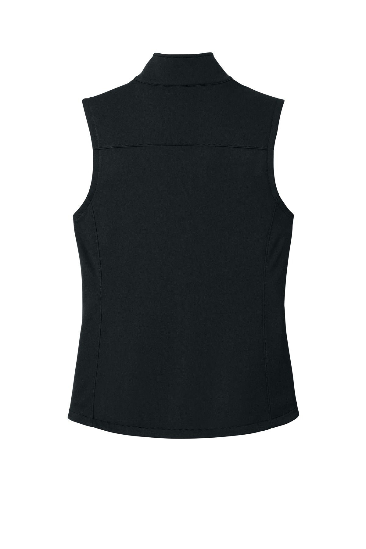 Eddie Bauer ®  Women's Smooth Mid Layer Fleece Vest EB2570 Black_2