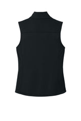 Eddie Bauer ®  Women's Smooth Mid Layer Fleece Vest EB2570 Black_2