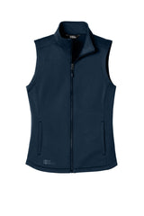Eddie Bauer ®  Women's Smooth Mid Layer Fleece Vest EB2570 River Blue Navy_1
