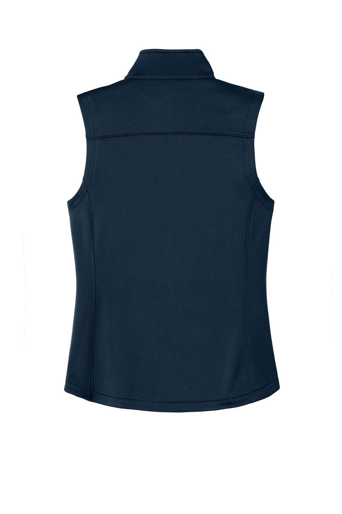 Eddie Bauer ®  Women's Smooth Mid Layer Fleece Vest EB2570 River Blue Navy_2