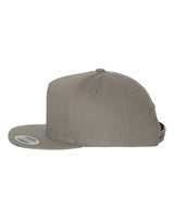 Five-PanelCottonTwillSnapbackCap-grey