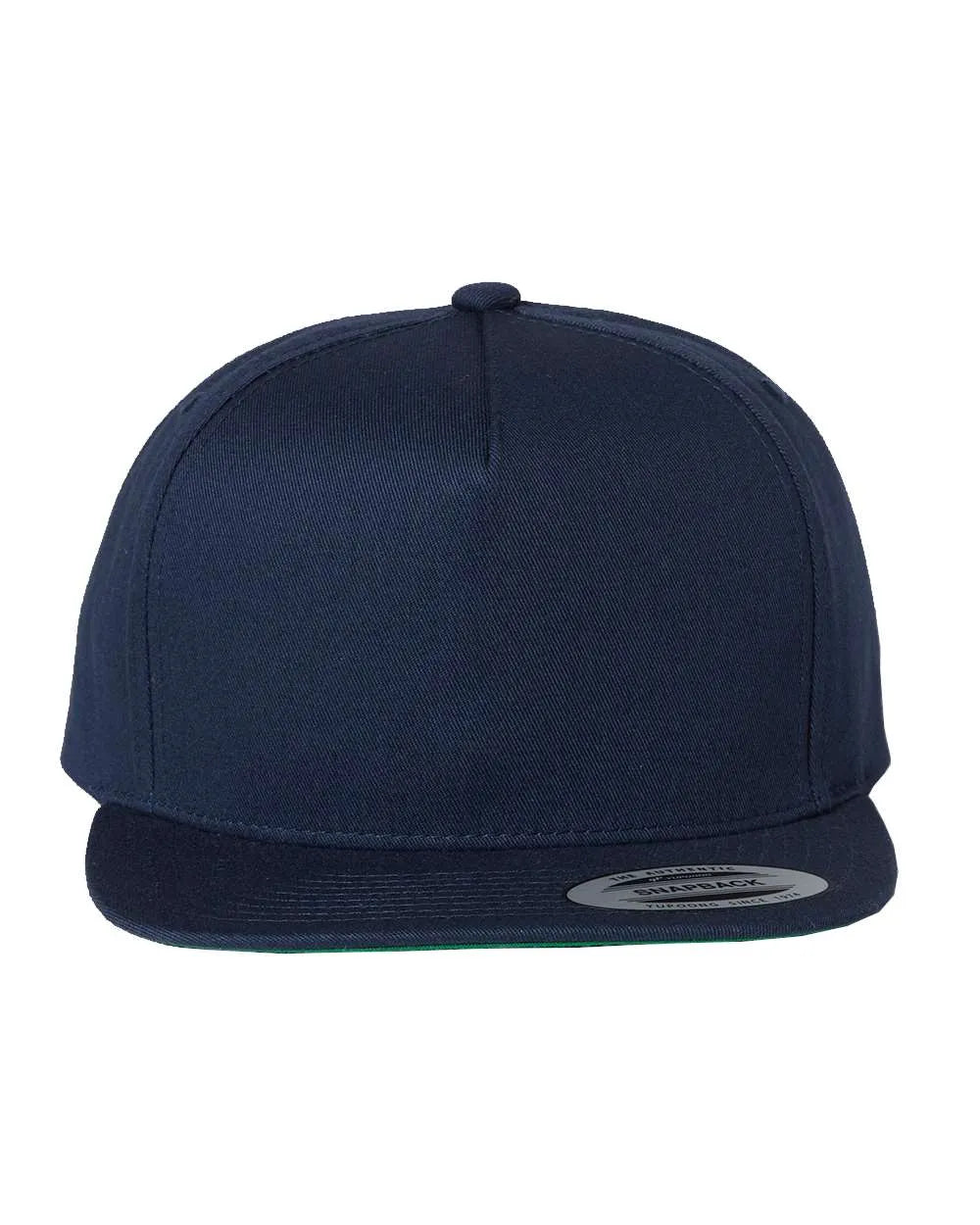 Five-PanelCottonTwillSnapbackCap-navy_1