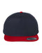 Five-PanelCottonTwillSnapbackCap-navyred_2