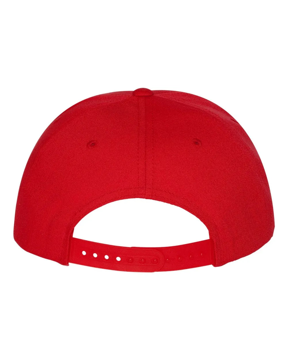 Five-PanelCottonTwillSnapbackCap-red_1