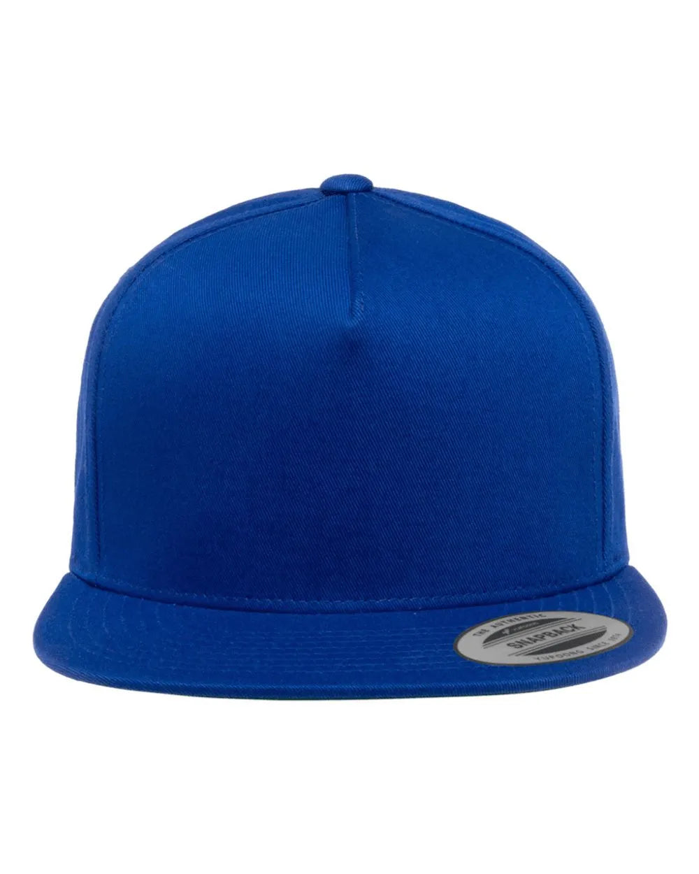 Five-PanelCottonTwillSnapbackCap-royalblue