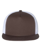 Five-Panel_Classic_Trucker_Cap_- brown/white