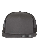 Five-Panel_Classic_Trucker_Cap_- charcoal/ black