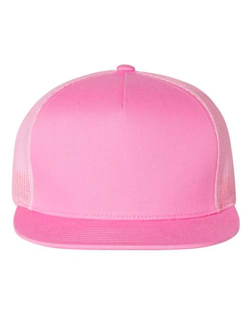 Five-Panel_Classic_Trucker_Cap - pink