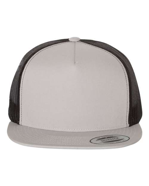 Five-Panel_Classic_Trucker_Cap - silver black