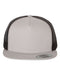 Five-Panel_Classic_Trucker_Cap - silver black