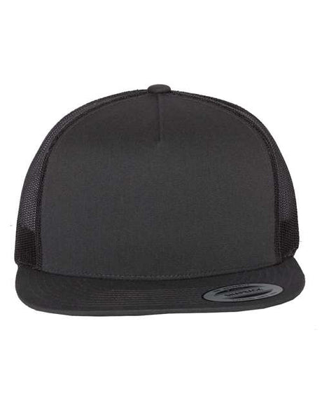 Five-Panel Classic Trucker Cap Charcoal_1